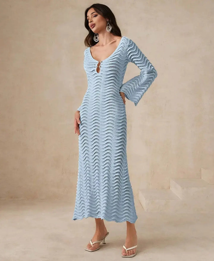 Bliss Hollow Crochet Dress